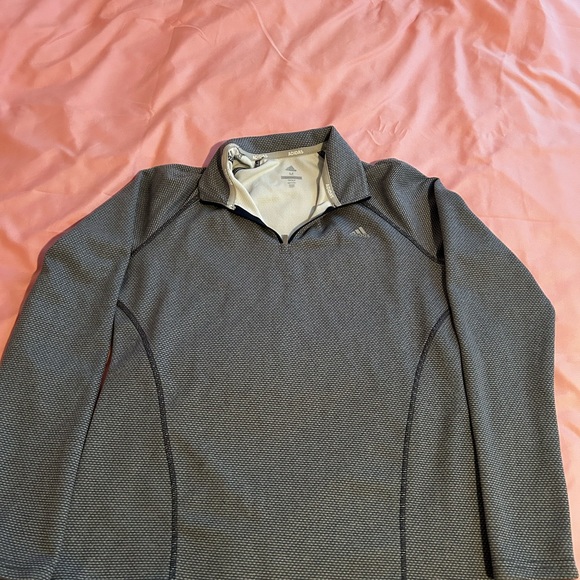 Adidas Quarter Zip Pull Over - Picture 3 of 3